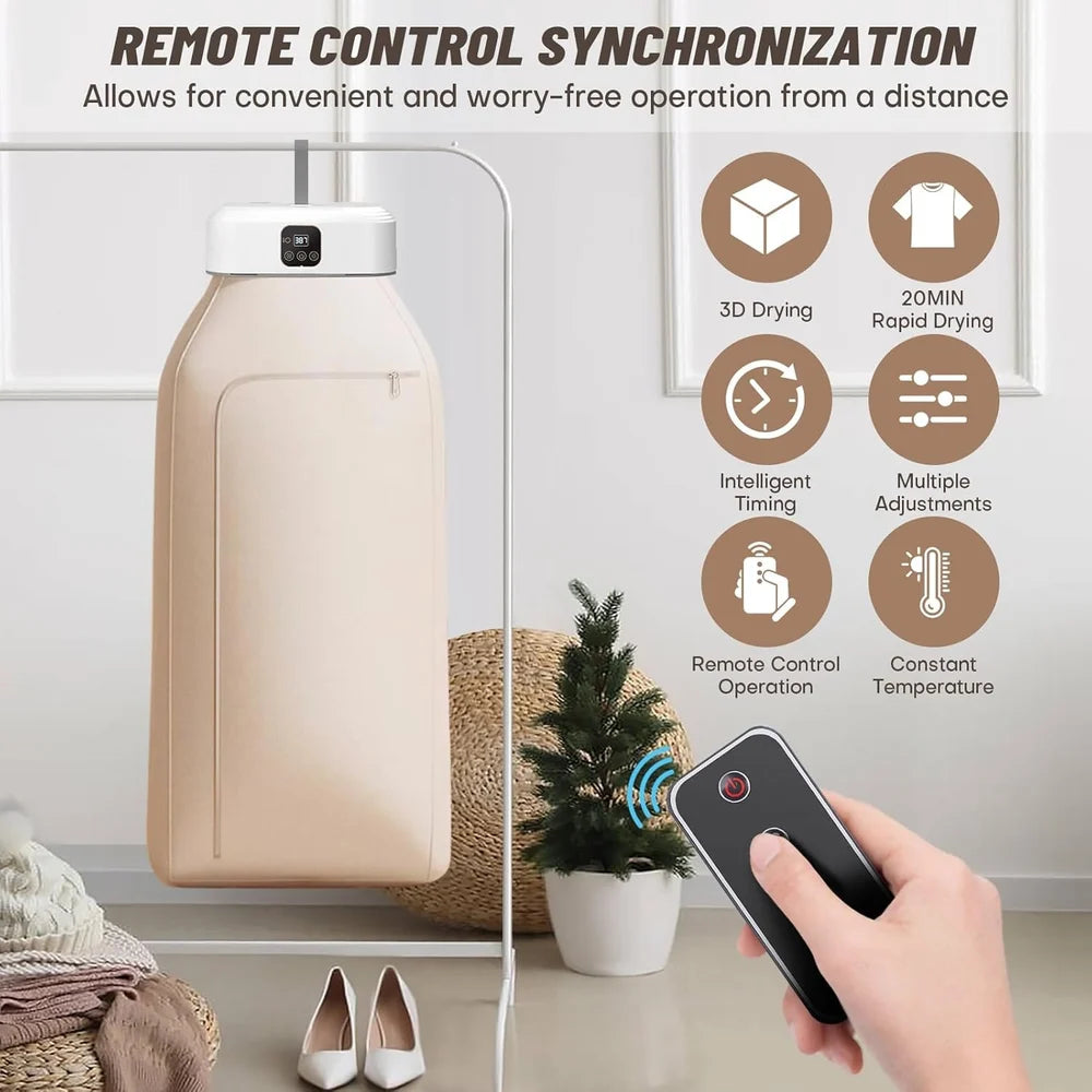 🧺 Portable Clothes Dryer