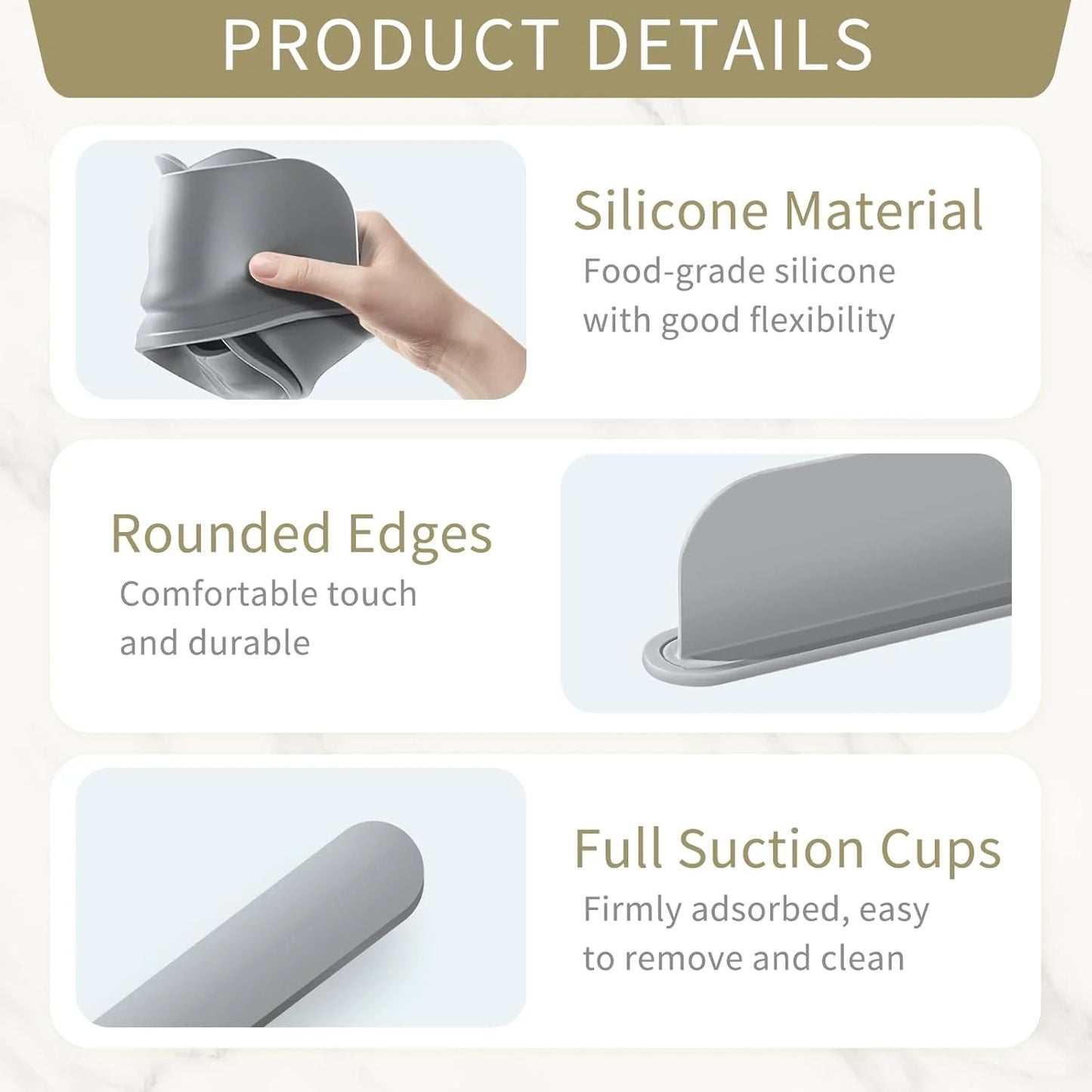 π‘οΈ Silicone Kitchen Sink Splash Guard