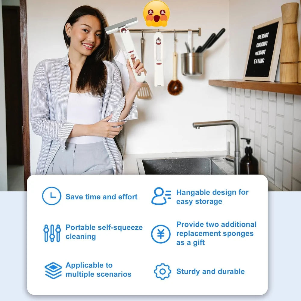 π§½β¨ Mini Squeeze Mop β Compact. Handy. Powerful. β¨π§Ό