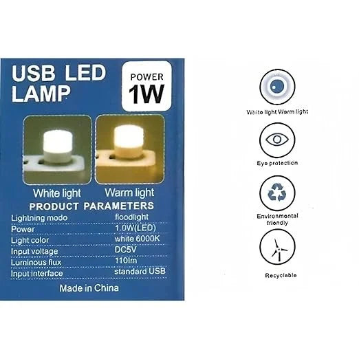 π‘β¨ USB LED Light Bulb (Pack of 4)
