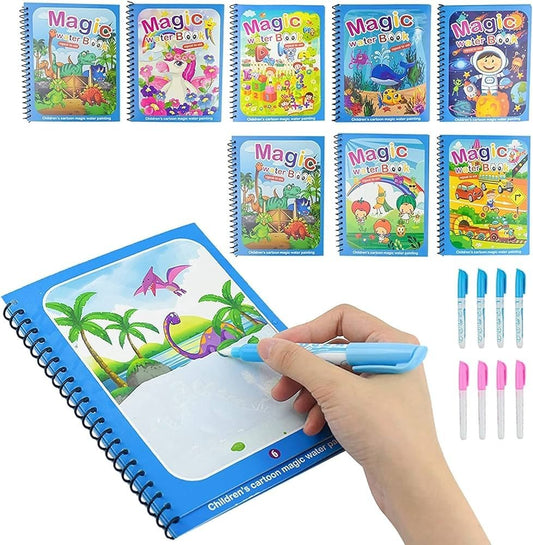 🪄 AquaMagic Reusable Coloring Book