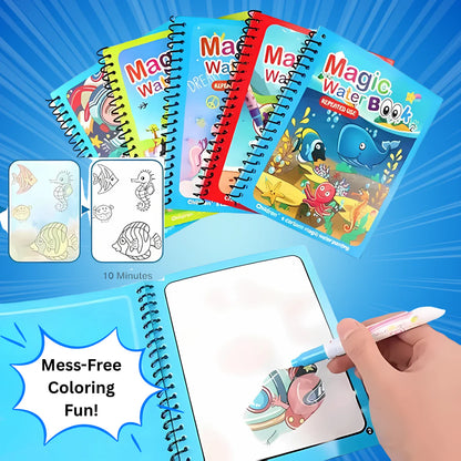 🪄 AquaMagic Reusable Coloring Book