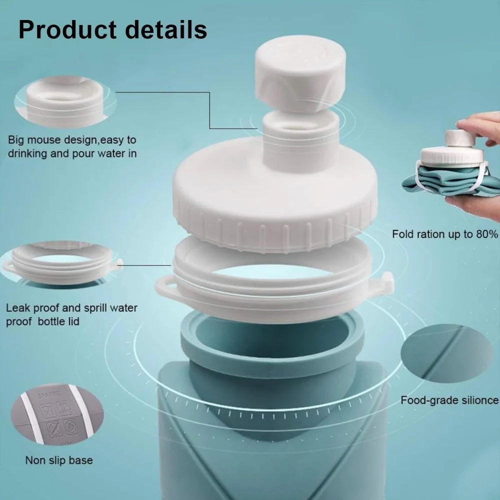 🔄 Foldable Water Bottle