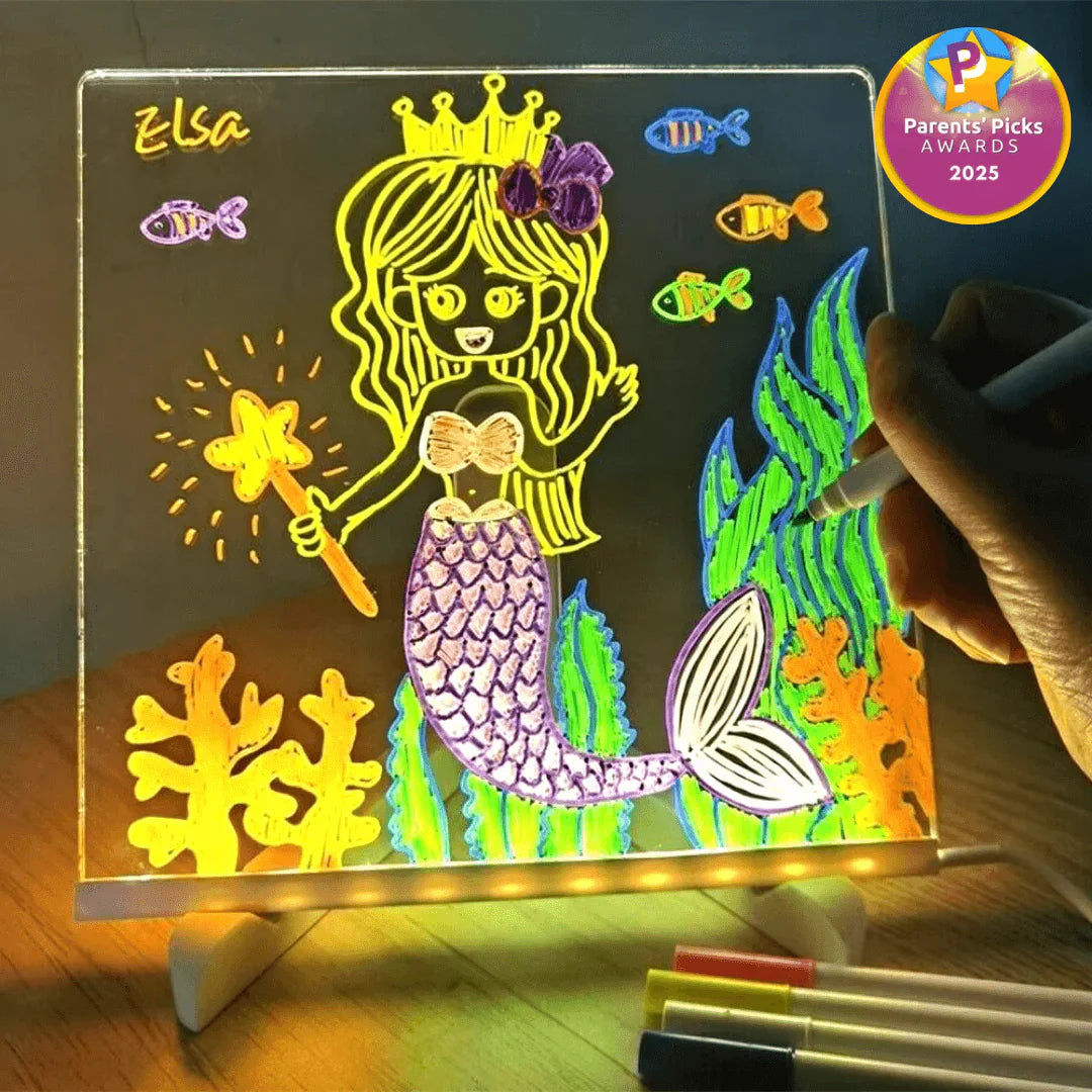 🌈 GlowWrite LED Doodle Board