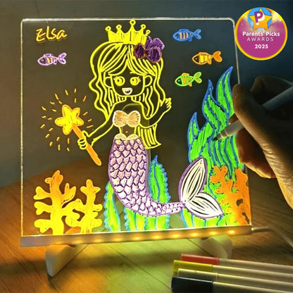 🌈 GlowWrite LED Doodle Board