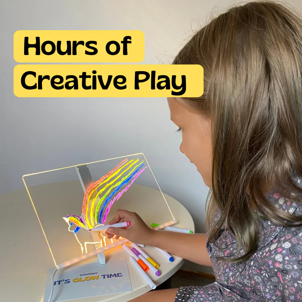 🌈 GlowWrite LED Doodle Board